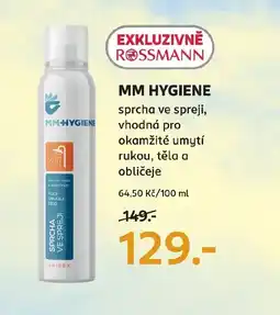 Rossmann Mm hygiene nabídka