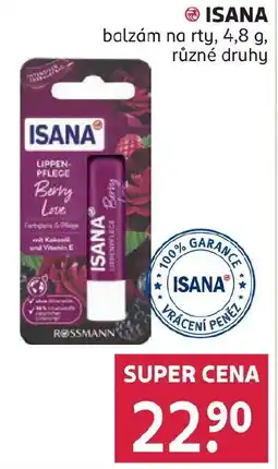 Rossmann Isana nabídka