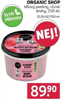 Rossmann Organic shop nabídka