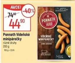 Globus Ponnath Vídeňské minipárečky nabídka