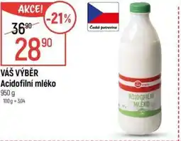 Globus VÁŠ VÝBĚR Acidofilní mléko nabídka