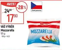 Globus VÁŠ VÝBĚR Mozzarella nabídka