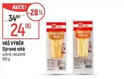 Globus VÁŠ VÝBĚR Sýrové nitě nabídka
