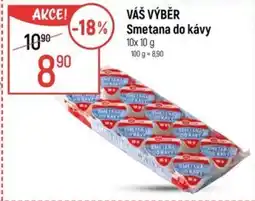 Globus VÁŠ VÝBĚR Smetana do kávy nabídka