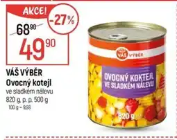 Globus VÁŠ VÝBĚR Ovocný kotejl nabídka