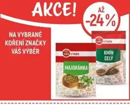 Globus Na vybrané koření značky Váš výběr nabídka