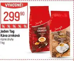 Globus Jeden Tag Káva zrnková nabídka