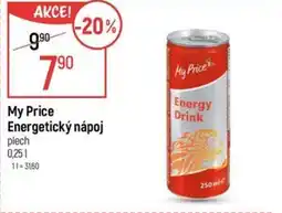 Globus My Price Energetický nápoj nabídka