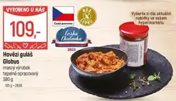 Globus Hovězí guláš Globus nabídka