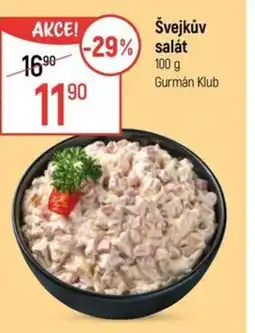 Globus Švejkův salát nabídka