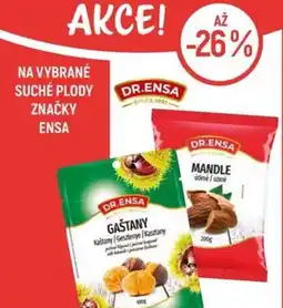Globus Na vybrané suché plody značky Ensa nabídka