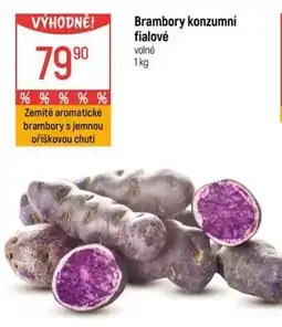 Globus Brambory konzumní fialové nabídka
