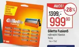 Globus Gilette Fusion5 náhradní hlavice nabídka