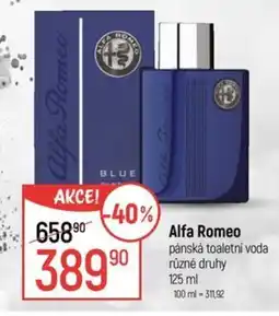 Globus Alfa Romeo pánská toaletní voda nabídka