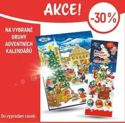 Globus Na vybrané druhy adventních Kalendářů nabídka