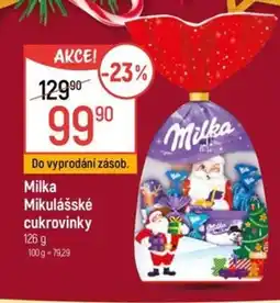 Globus Milka Mikulášské cukrovinky nabídka