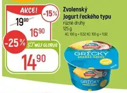 Globus Zvolenský Jogurt řeckého typu nabídka