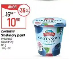 Globus Zvolenský Smetanový jogurt nabídka