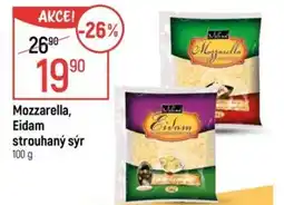 Globus Mozzarella, Eidam strouhaný sýr nabídka