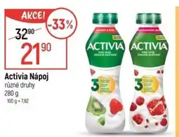 Globus Activia Nápoj nabídka
