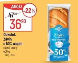Globus Odkolek Závin s 50% náplní nabídka