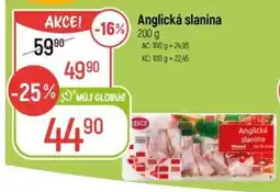 Globus Anglická Anglická slanina nabídka