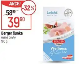 Globus Berger šunka nabídka