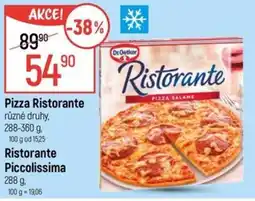 Globus Dr. Oetker Pizza Ristorante nabídka