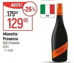 Globus Mionetto Prosecco nabídka