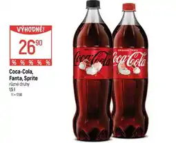 Globus Coca-Cola, Fanta, Sprite nabídka