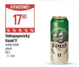 Globus Velkopopovický Kozel 11 nabídka