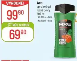 Globus AXE sprchový gel nabídka