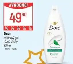 Globus Dove sprchový gel nabídka