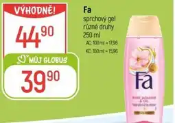 Globus FA sprchový gel nabídka