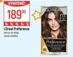 Globus L'Oréal Préférence nabídka