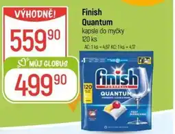 Globus Finish Quantum kapsle do myčky nabídka