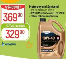 Globus Motorový olej Syntanol nabídka