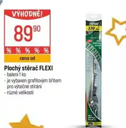 Globus Plochý stěrač FLEXI nabídka