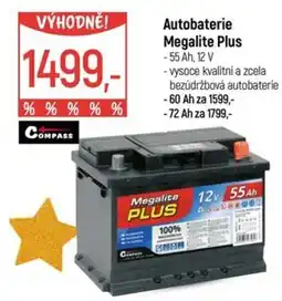 Globus Autobaterie Megalite Plus nabídka