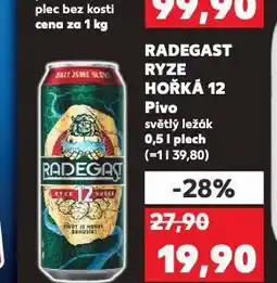 Kaufland Pivo radegast nabídka
