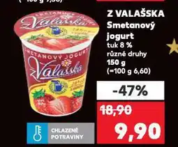 Kaufland Smetanový jogurt z valašska nabídka
