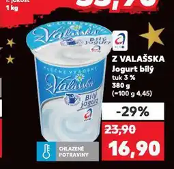 Kaufland Jogurt z valašska nabídka