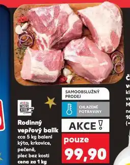 Kaufland Rodinný vepřový balík nabídka