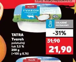 Kaufland Tatra tvaroh polotučný nabídka
