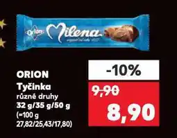 Kaufland Orion tyčinka nabídka