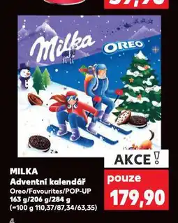 Kaufland Milka adventní kalendář nabídka