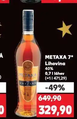 Kaufland Metaxa 7 nabídka