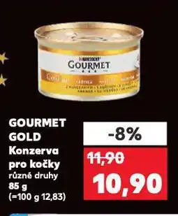 Kaufland Gourmet gold konzervy pro kočky nabídka