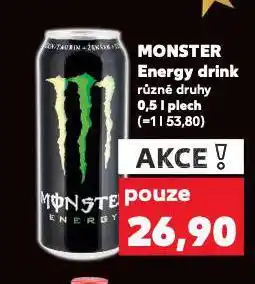 Kaufland Monster energy drink nabídka