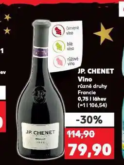 Kaufland Jp. chenet víno nabídka